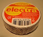 Páska lepící šedá ELECTRA 15 mm x 10m