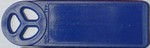 ID Kartička 50*20 mm, modrá (PE-LITEN), (50 ks/balení)