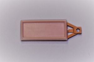 Kabelový štítek UNI 50*20 mm, terakota (hnědý), (50 ks/balení)
