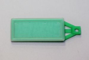 Kabelový štítek UNI 50*20 mm, jasně zelený, (50 ks/balení)